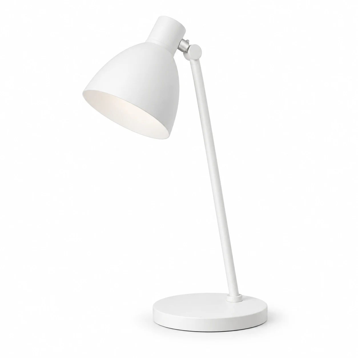 Lampe de bureau blanche